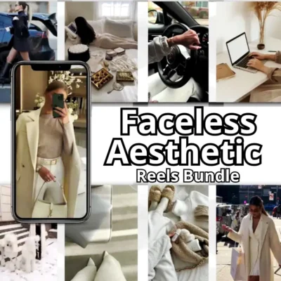 8000+ Faceless Aesthetic Reels Bundle