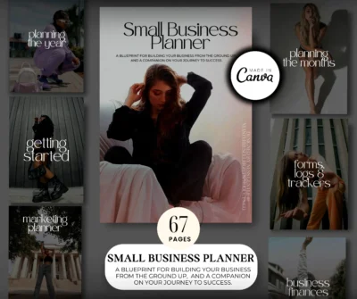 Small Business Planner Tracker MRR/PLR