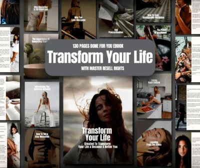 Transform Your Life & Become a Better You eBook