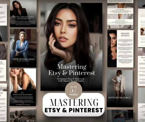 Mastering Etsy & Pinterest eBook