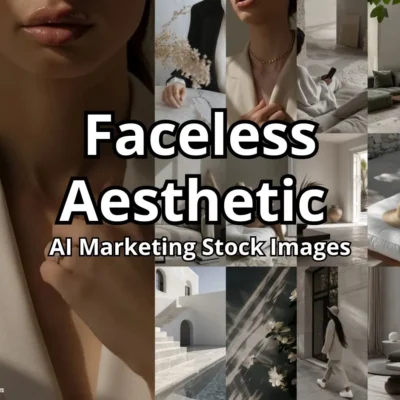 140 Faceless AI Marketing Stock Images