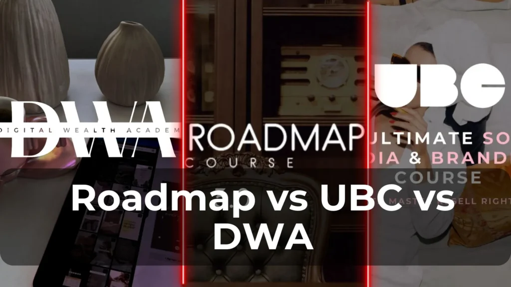 Roadmap vs UBC vs DWA