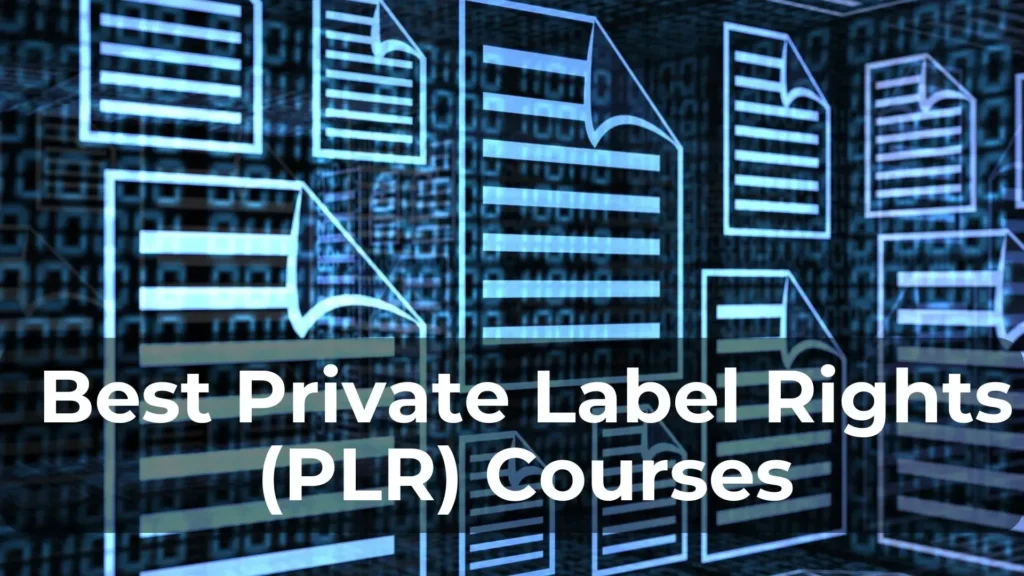 Best Private Label Rights (PLR) Courses