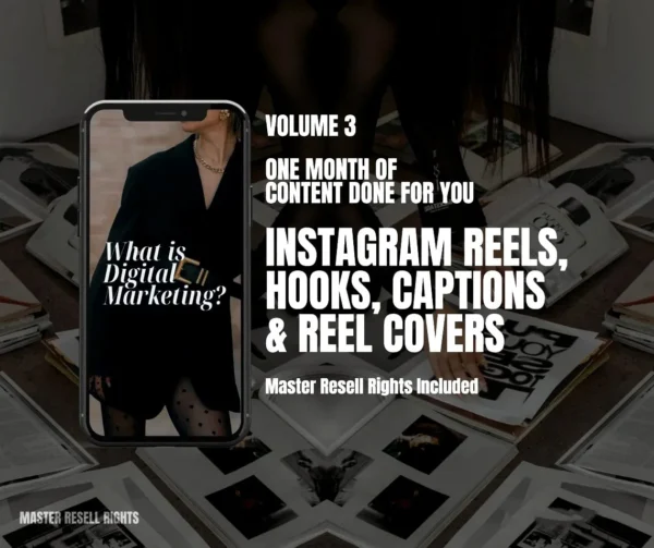 Instagram REELS, Hooks, Captions & Reel Covers Collection 3