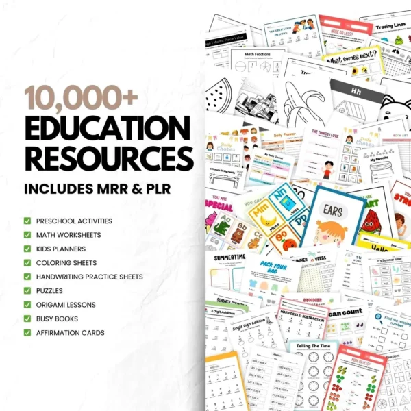 10 000+ Education Resources For Teachers Bundle