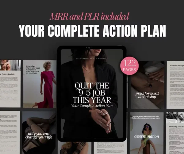 Quit The 9-5 Job This Year - Your Complete Action Plan eBook